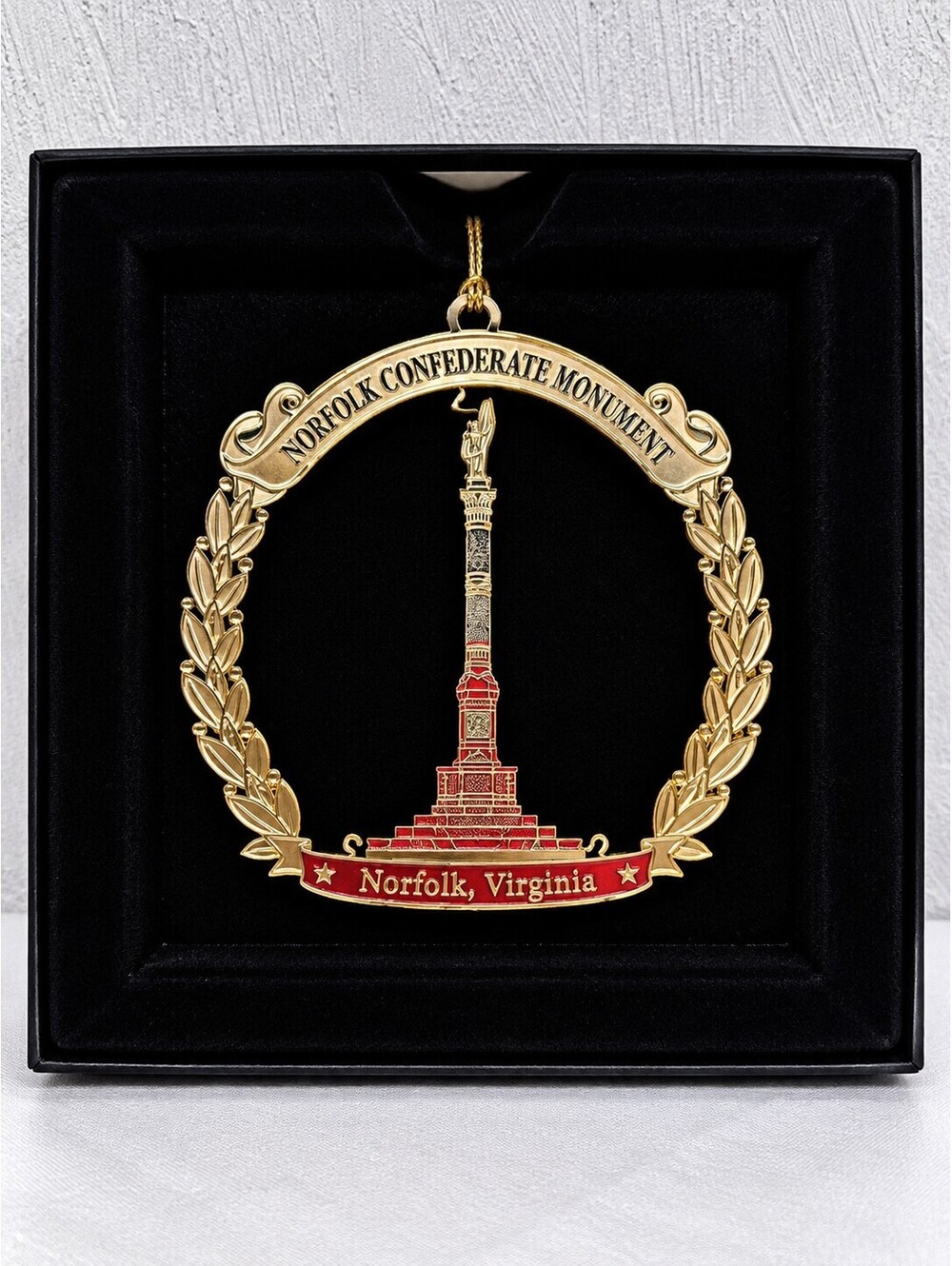 2023 Norfolk Confederate Monument Virginia SCV Camp 1549 Metal Ornament